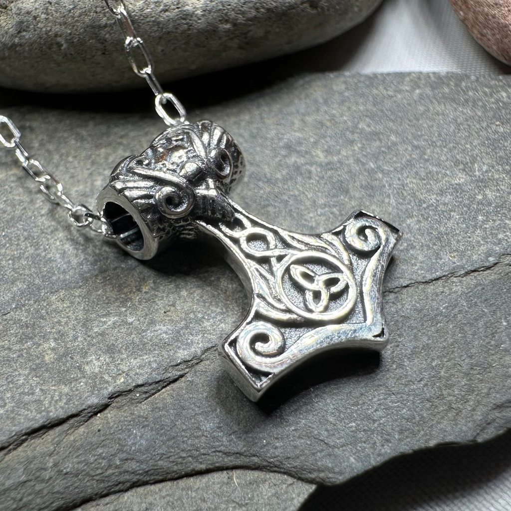 Thor's Hammer Celtic Necklace