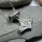 Thor's Hammer Celtic Necklace