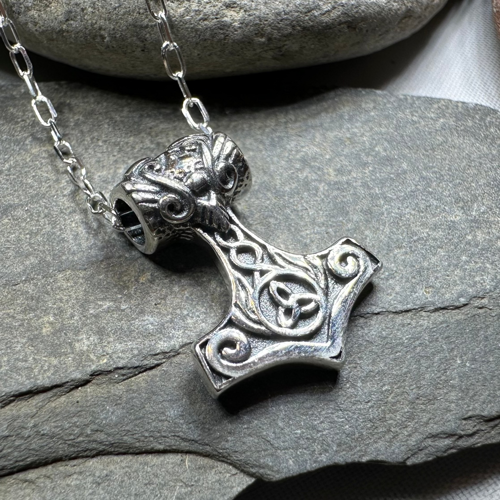 Thor's Hammer Celtic Necklace