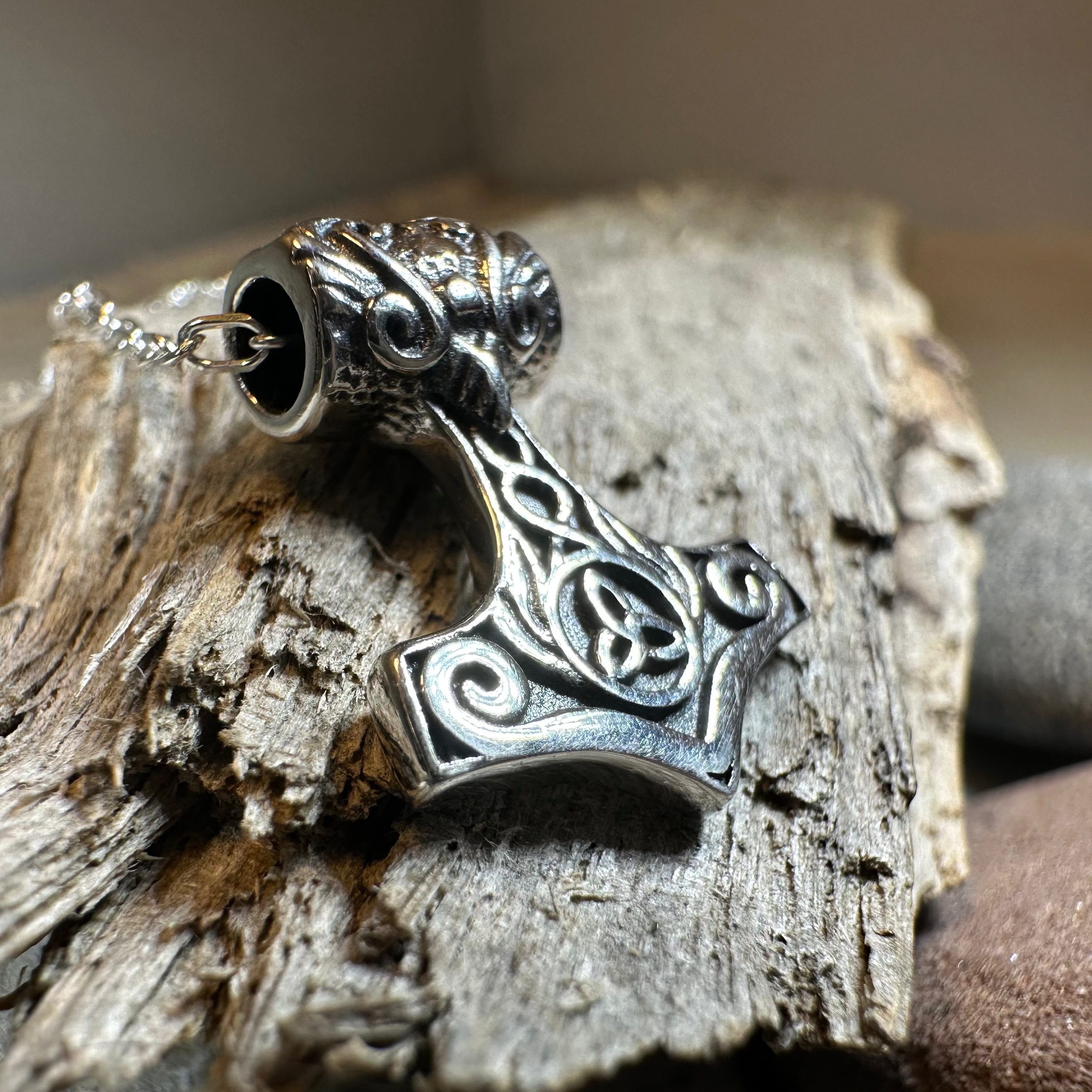 Thor's Hammer Celtic Necklace