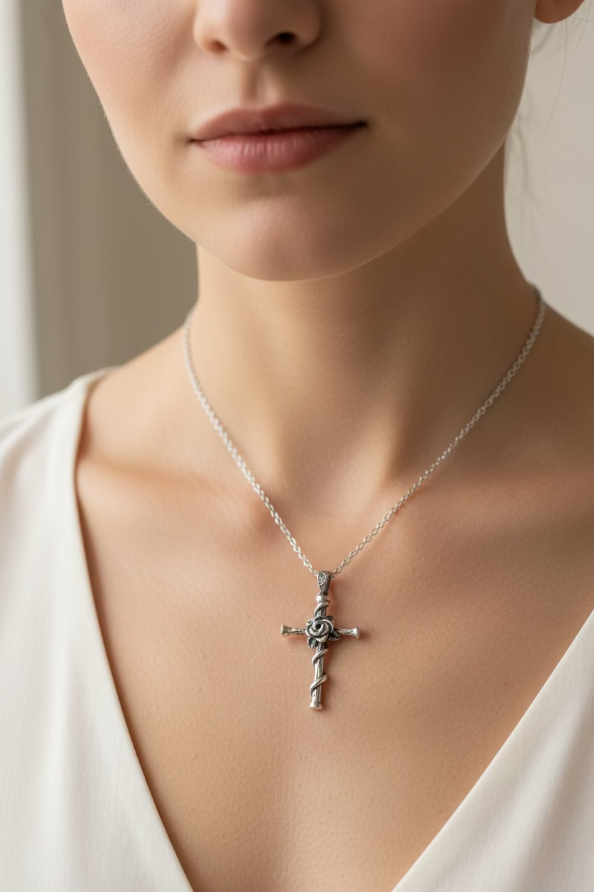Spiritual Celtic Cross Necklace