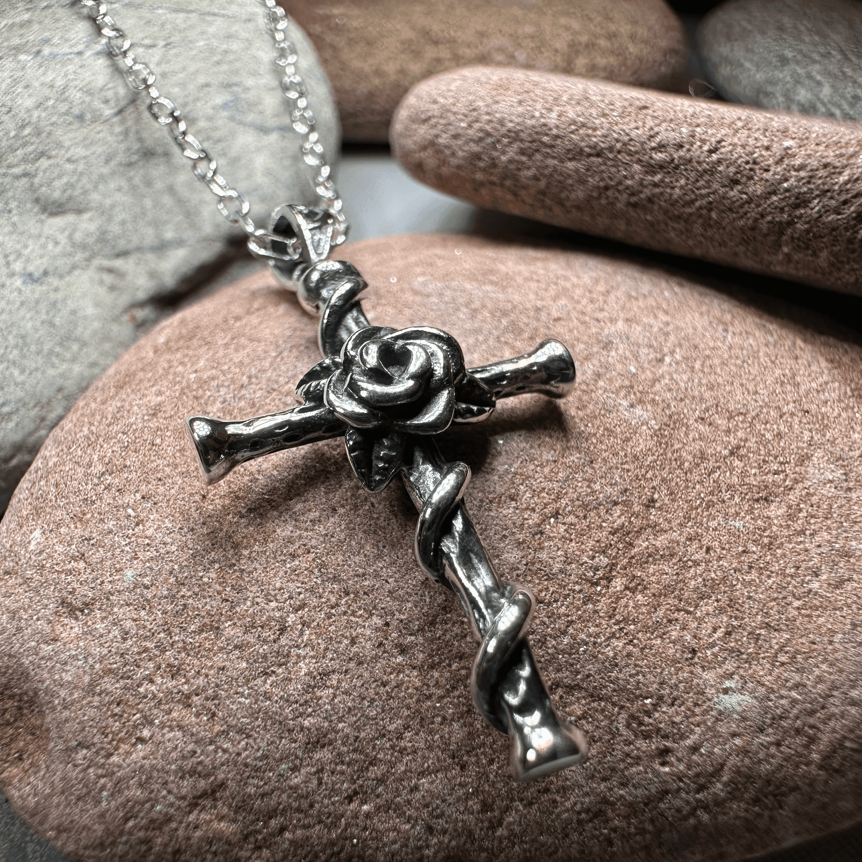 Spiritual Celtic Cross Necklace - 18
