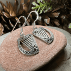 Liffey Harp Dangle Earrings - 