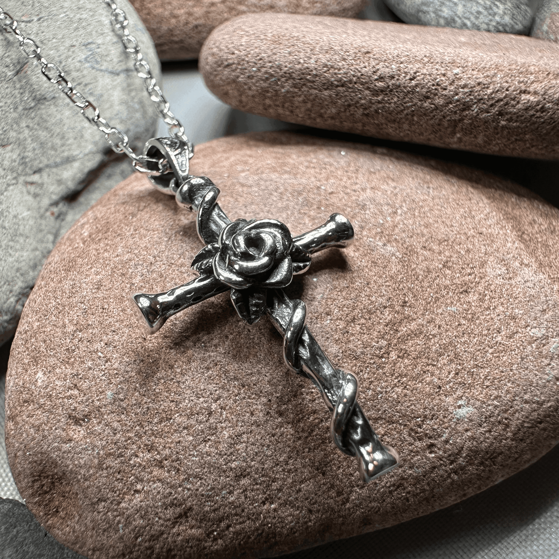Spiritual Celtic Cross Necklace - 18