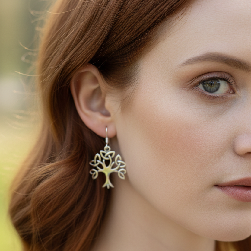 Ceridwen Tree of Life Earrings