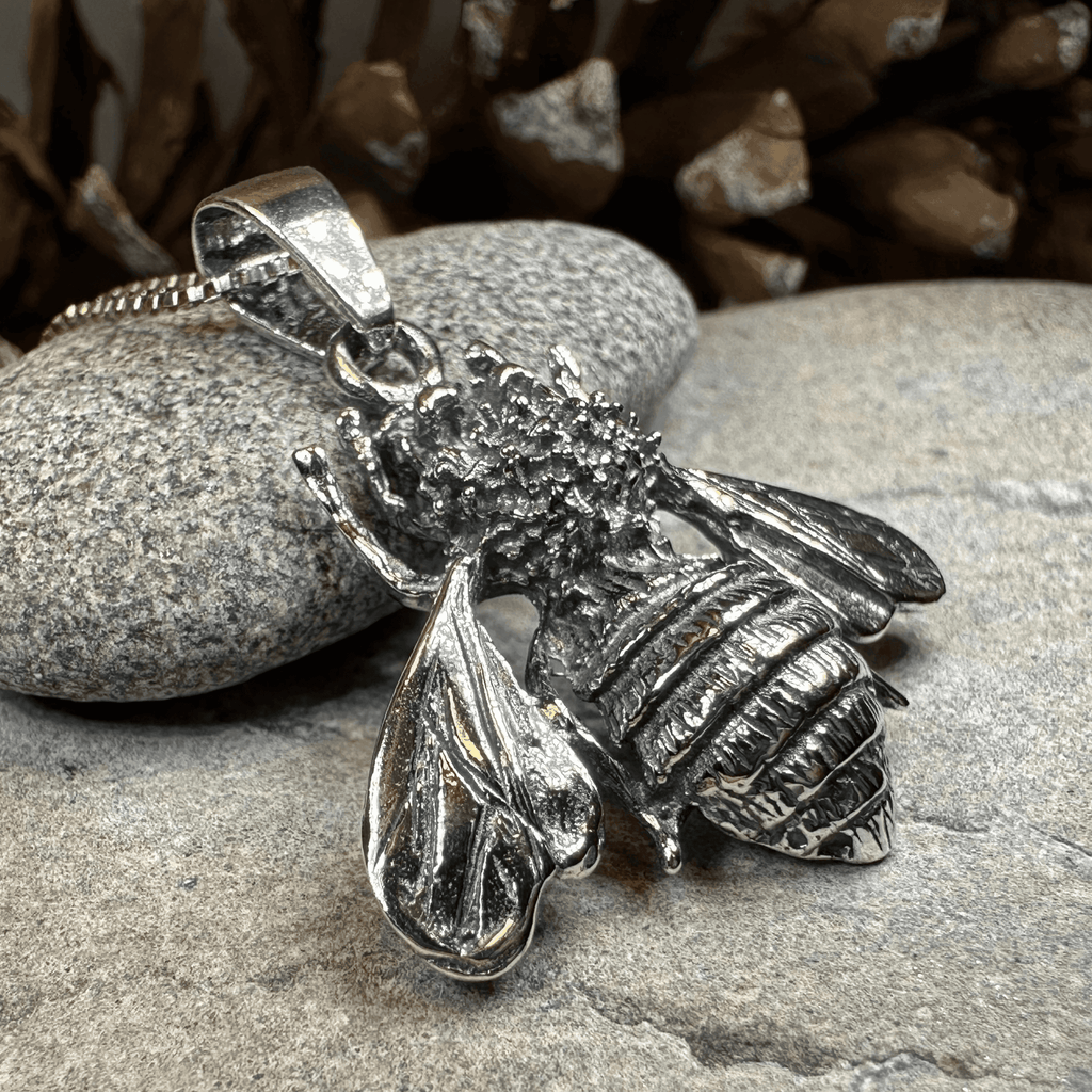 Bethany Realistic Bee Necklace - 18