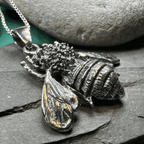 Bethany Realistic Bee Necklace - 18