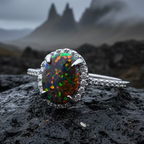 Tamara Opal Engagement Ring