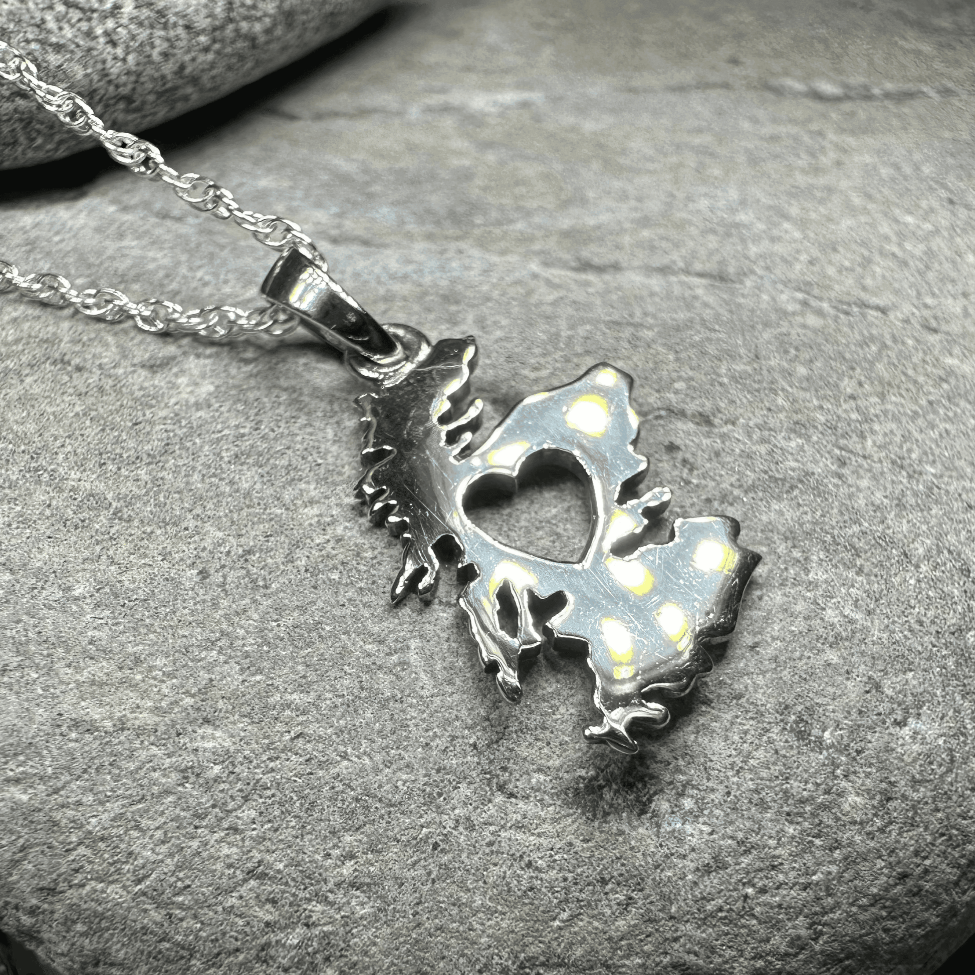 Scotland Map Necklace - 