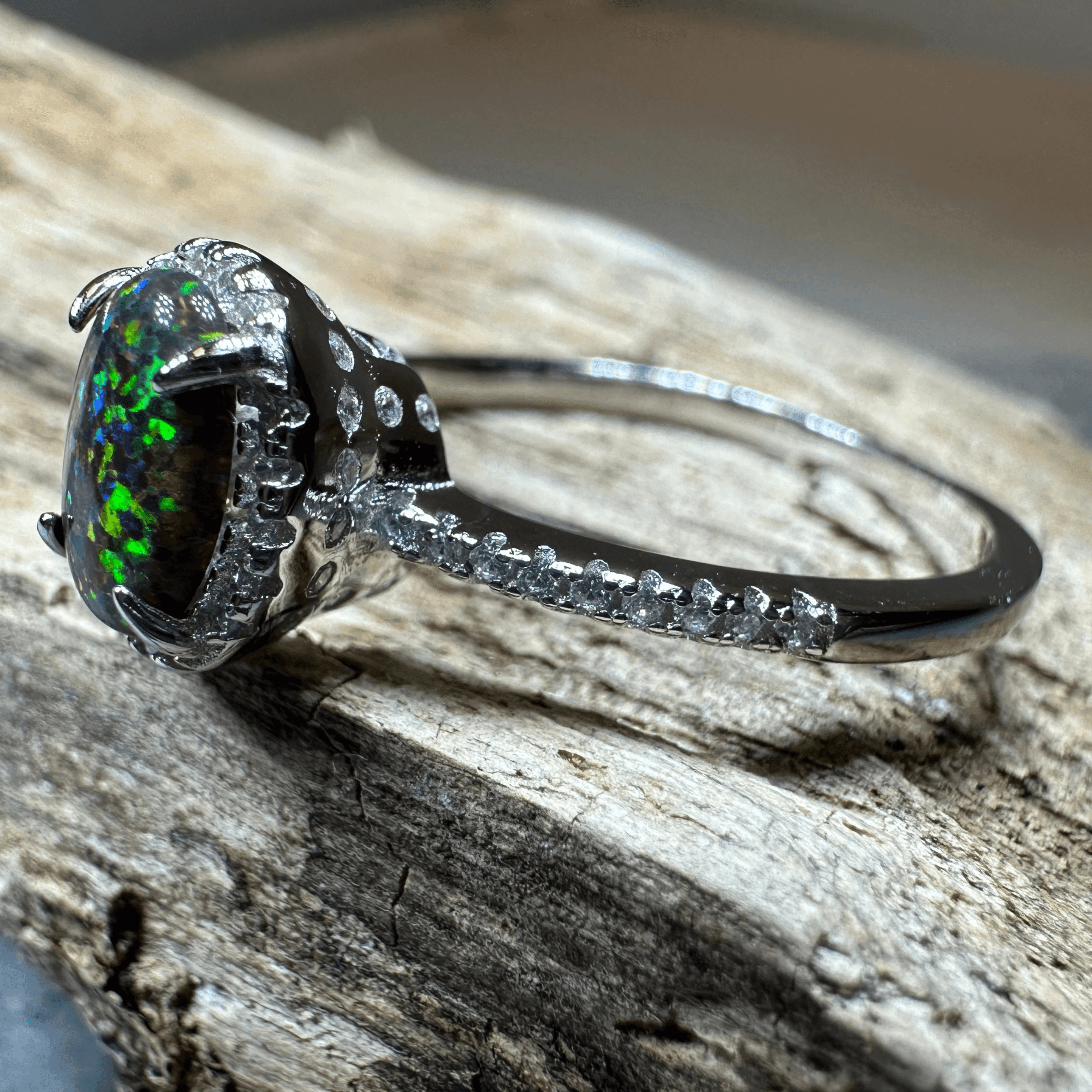 Tamara Opal Engagement Ring - 5