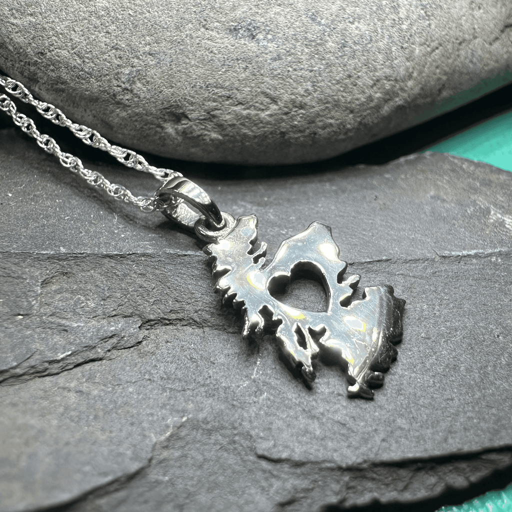 Scotland Map Necklace - 