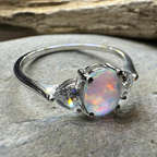 Enya Opal Celtic Ring