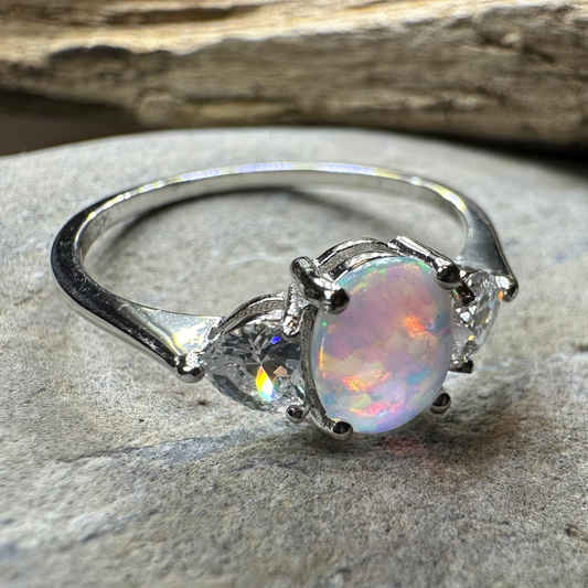 Enya Opal Celtic Ring
