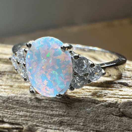 Katerina Opal Celtic Ring - 4