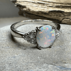 Katerina Opal Celtic Ring - 4