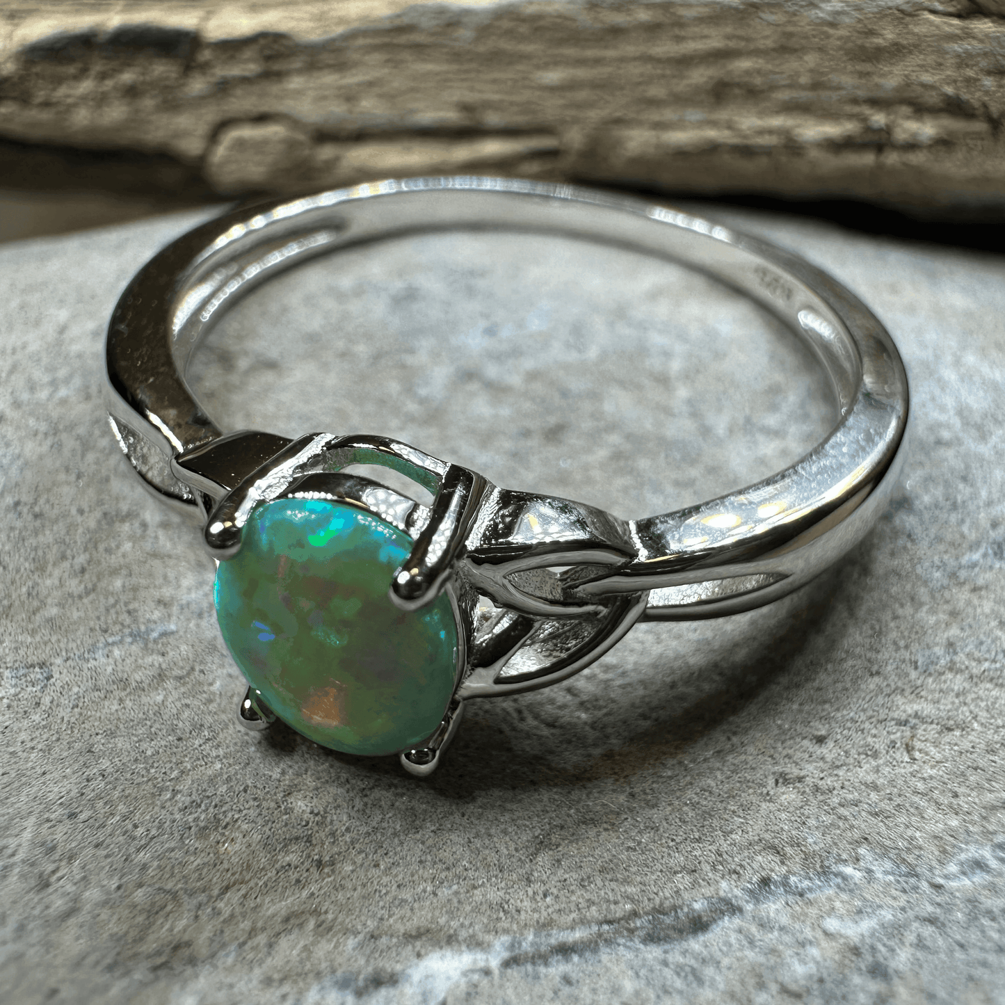 Irish Rain Celtic Ring - 4