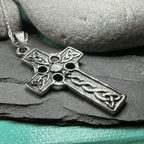 Liam Celtic Cross Necklace - 18