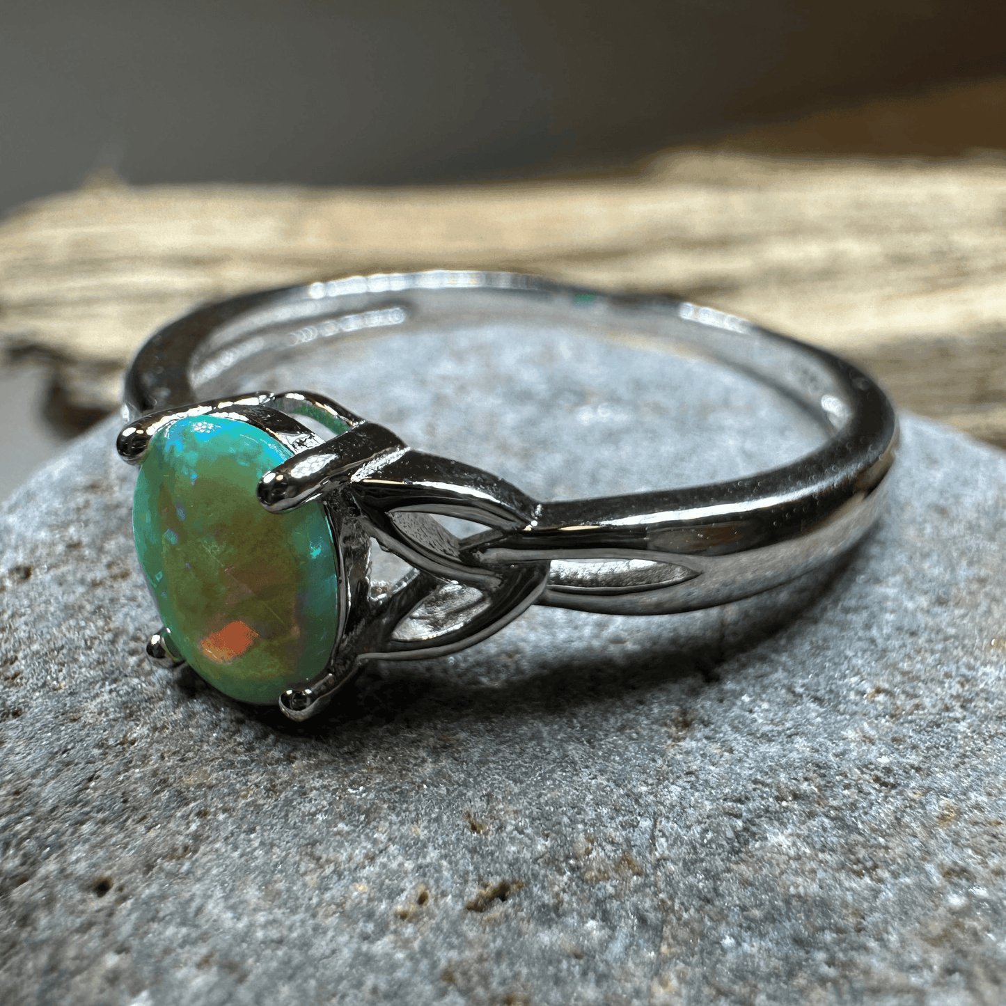 Irish Rain Celtic Ring - 4