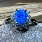 Leanni Opal Celtic Ring