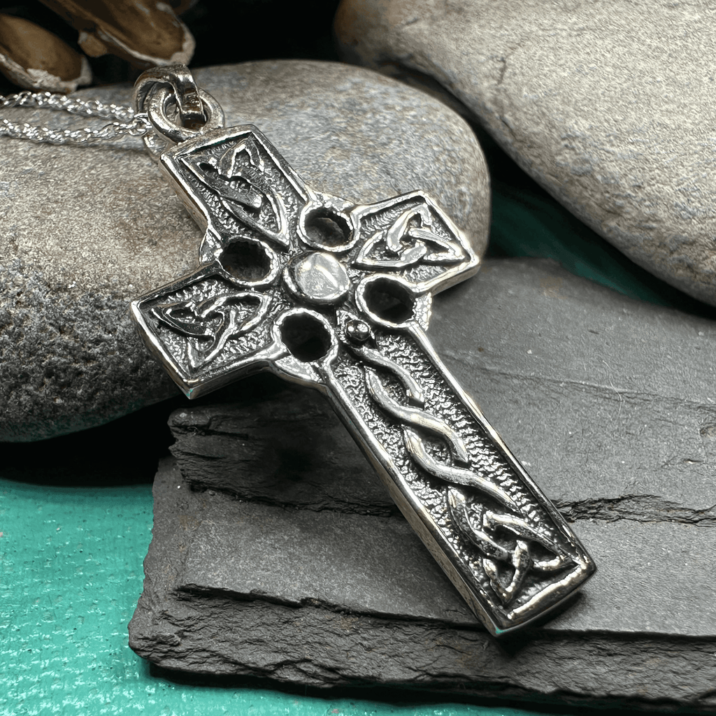 Liam Celtic Cross Necklace - 18