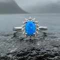 Leanni Opal Celtic Ring