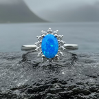 Leanni Opal Celtic Ring
