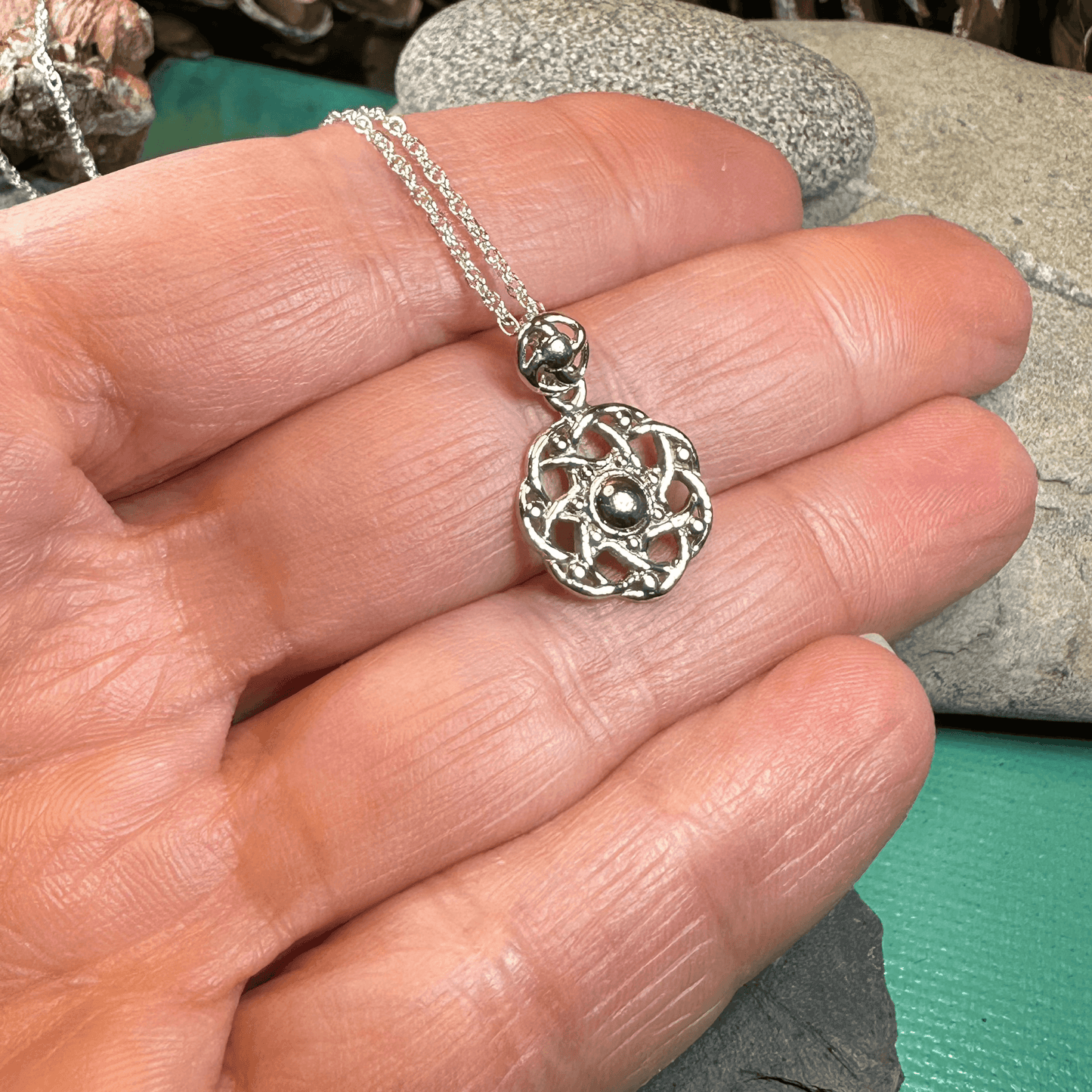 Kaleigh Celtic Knot Necklace - 