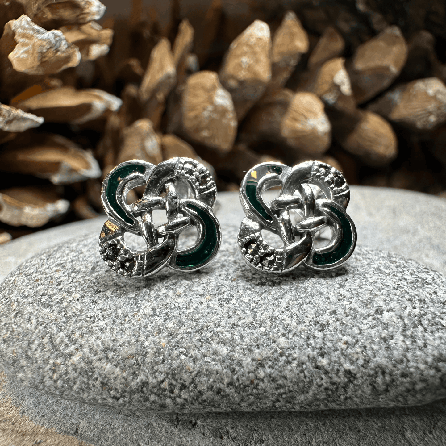Lark Dara Knot Stud Earrings - 