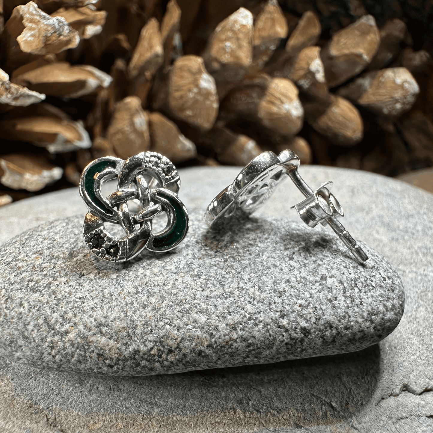 Lark Dara Knot Stud Earrings - 