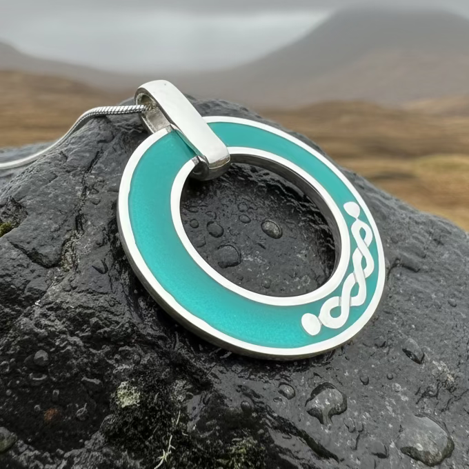 Seaside Celtic Knot Necklace