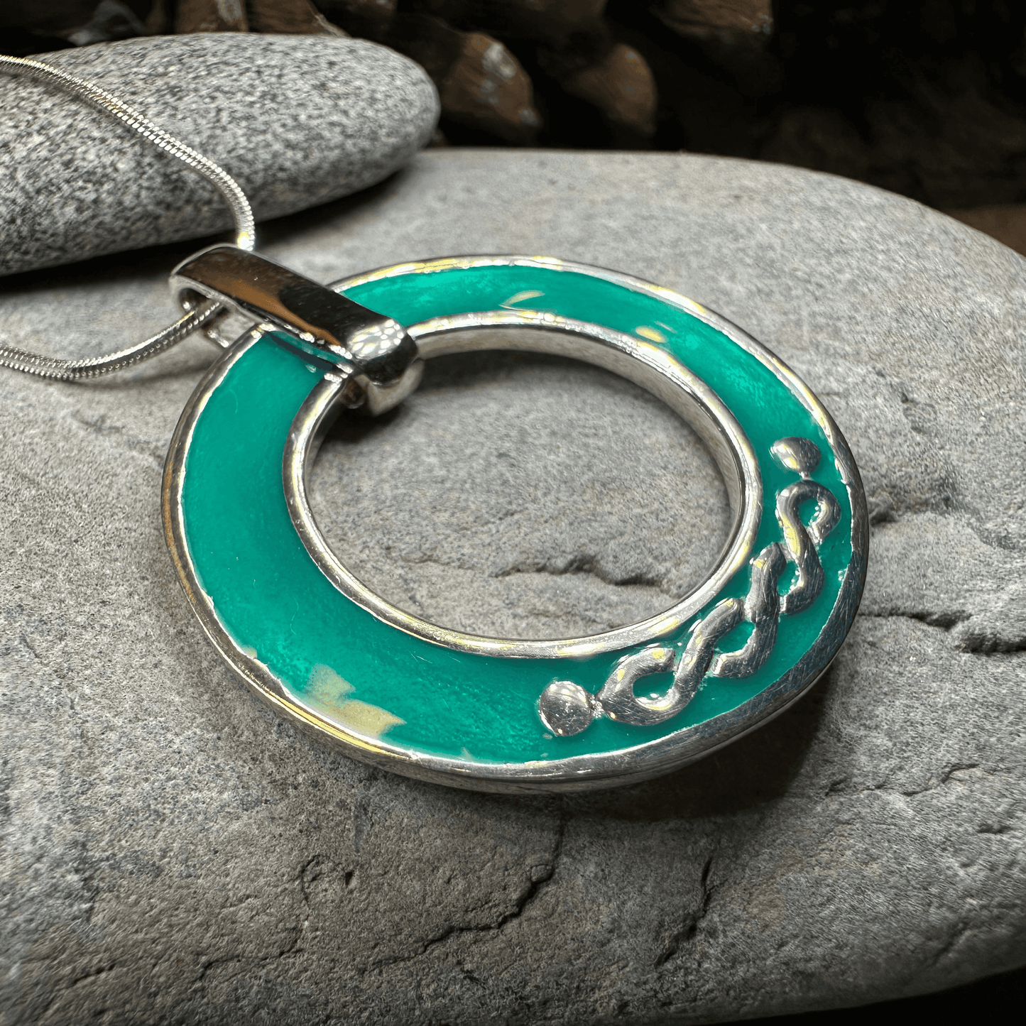 Seaside Celtic Knot Necklace - 18