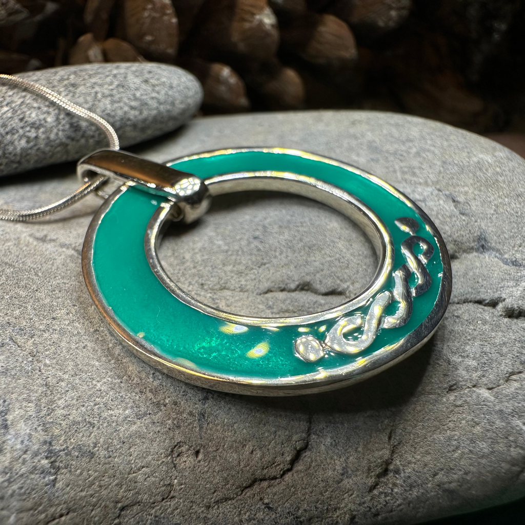 Seaside Celtic Knot Necklace
