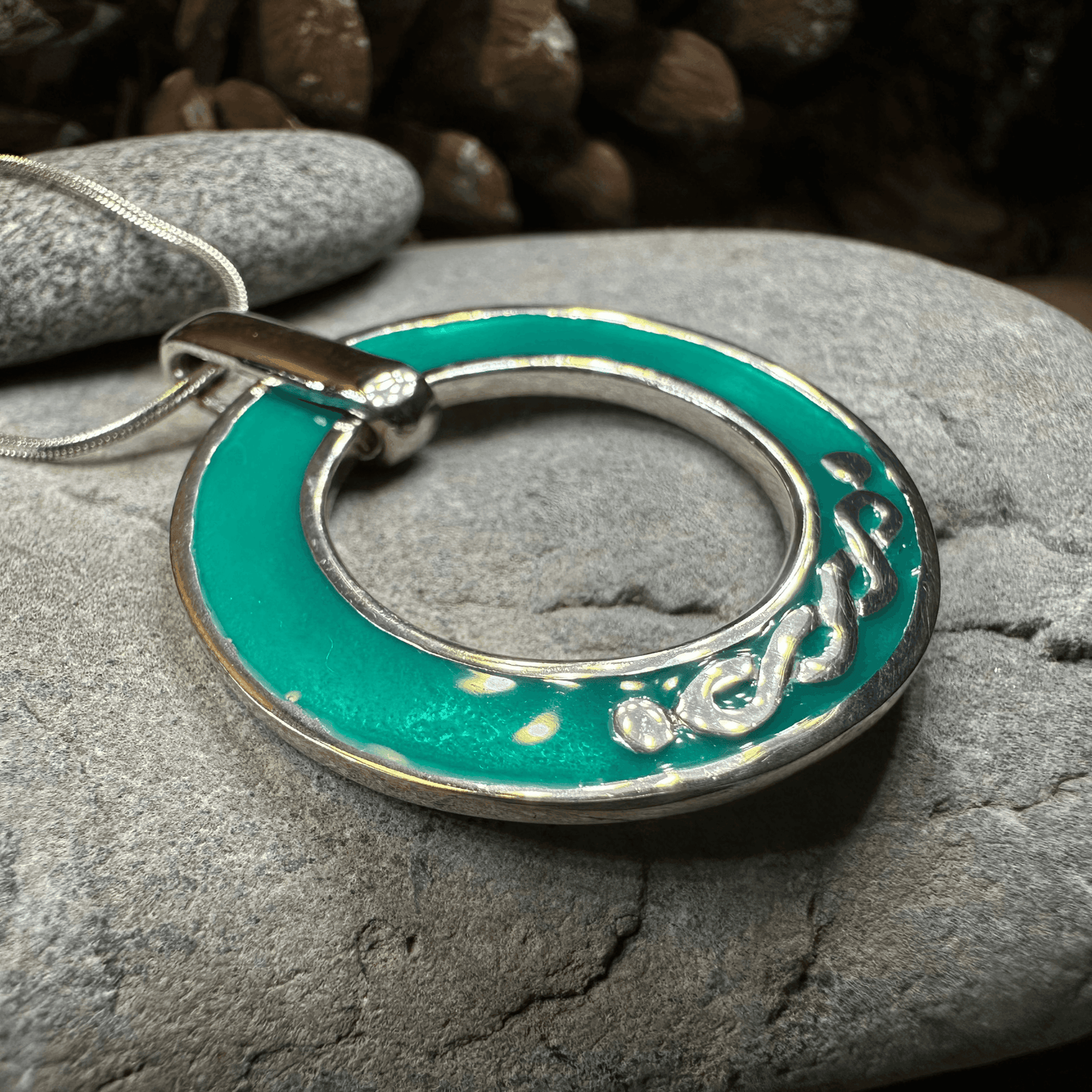 Seaside Celtic Knot Necklace - 18