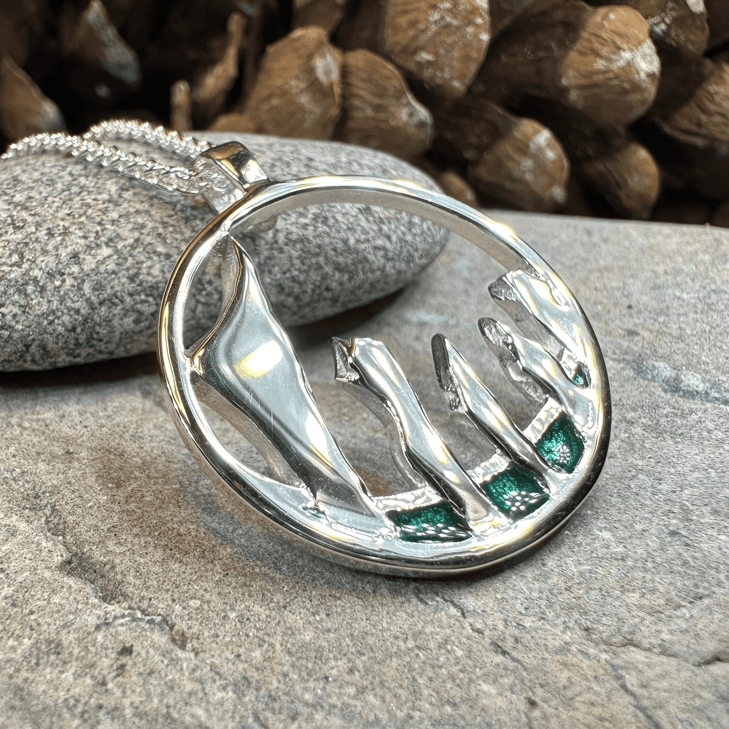 Ring of Brodgar Standing Stones Necklace - 18