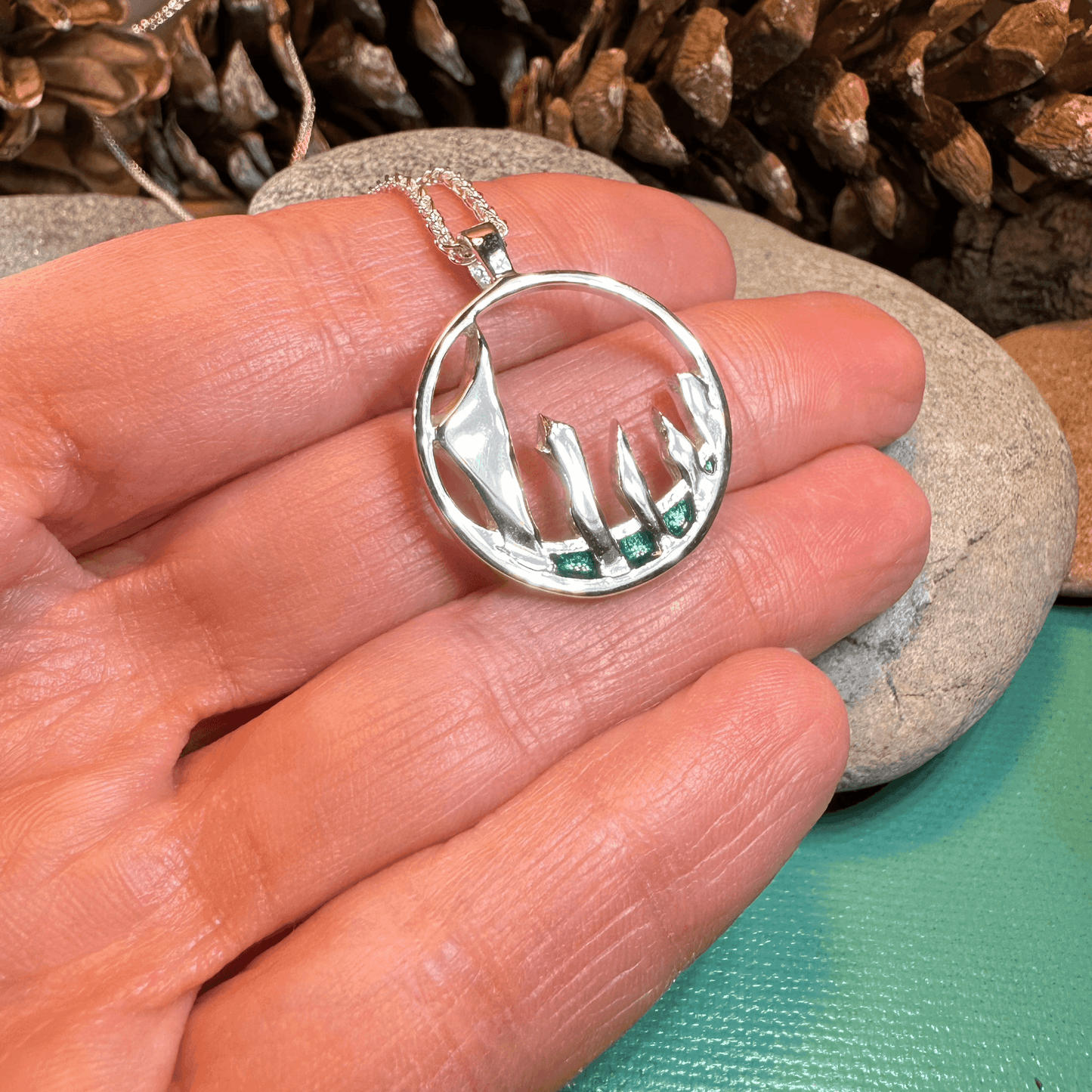 Ring of Brodgar Standing Stones Necklace - 18