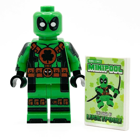 St. Patrick's Day Greenpool #2 Minifig - B3 Customs - 