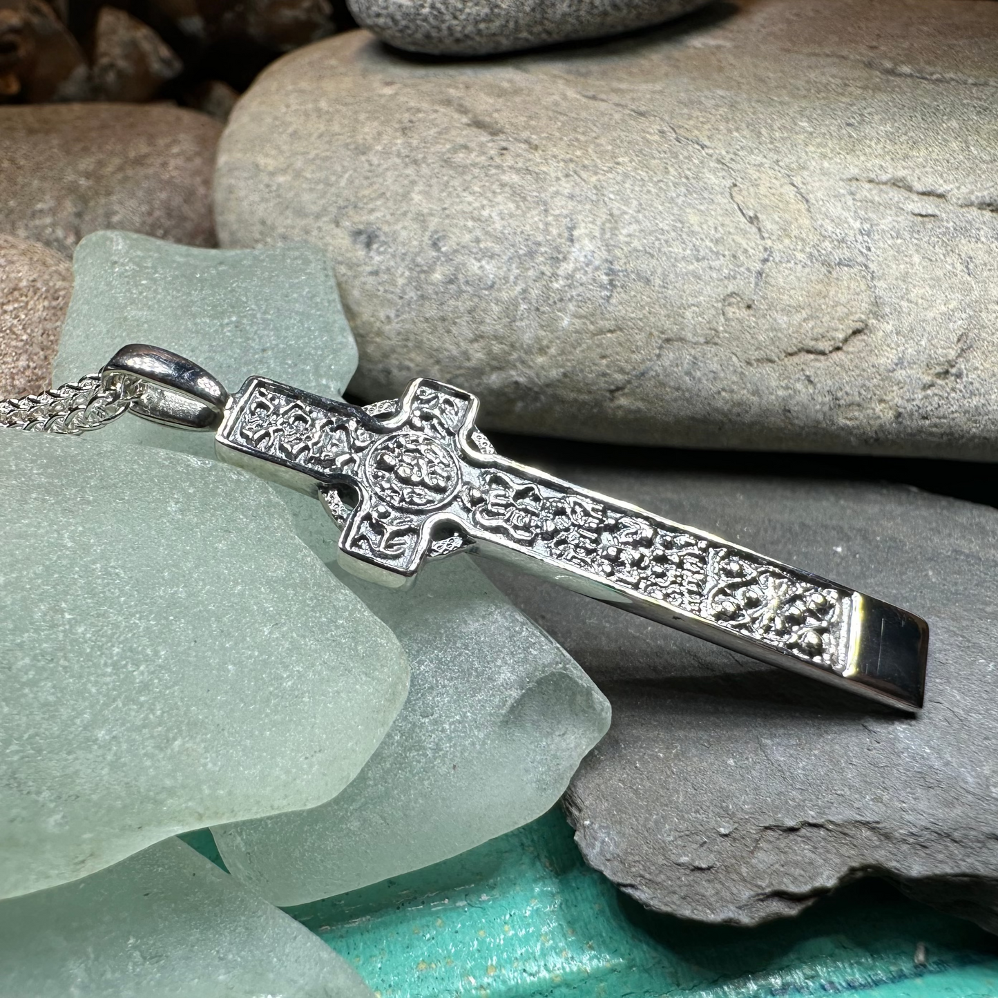Saint Martin's Celtic Cross Necklace