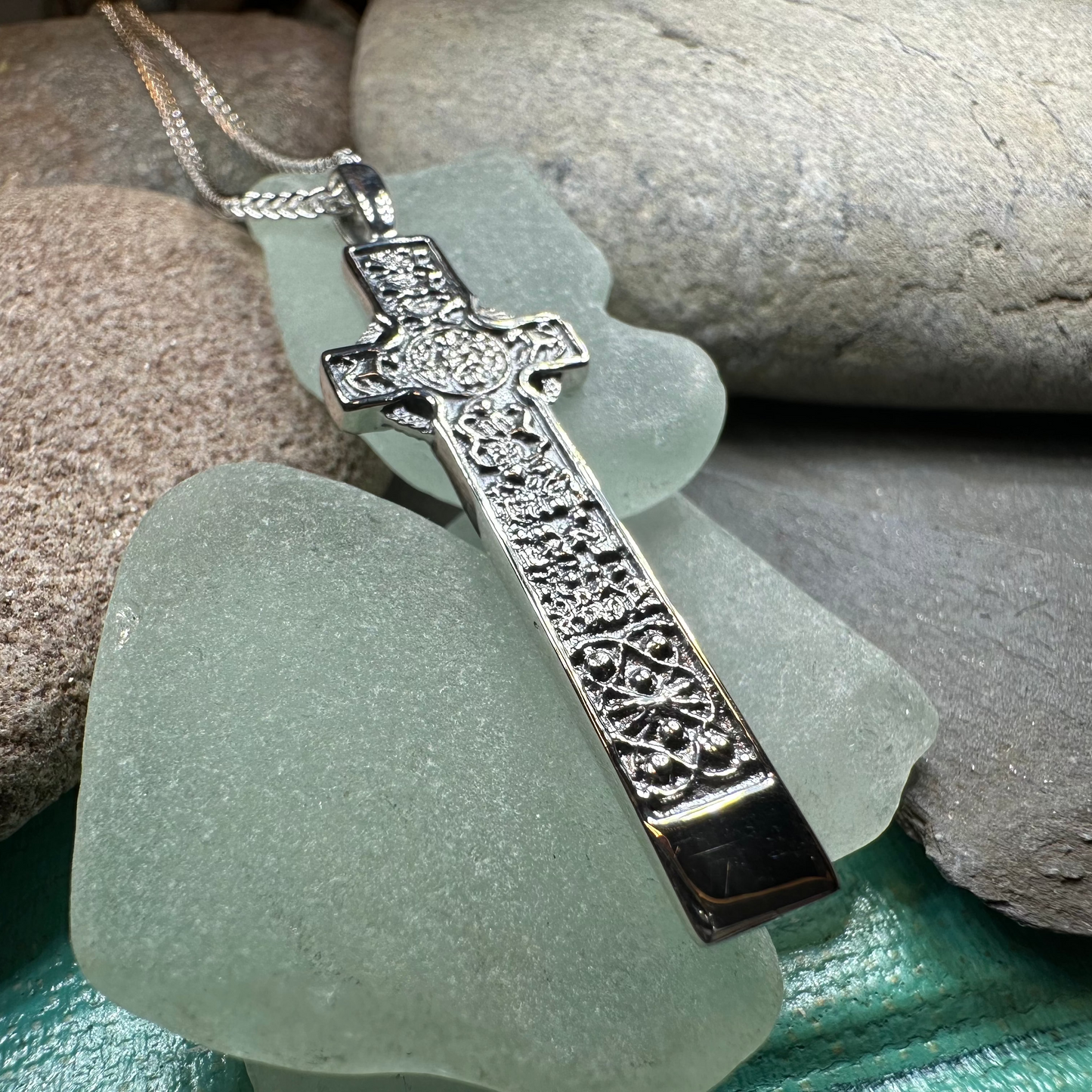 Saint Martin's Celtic Cross Necklace