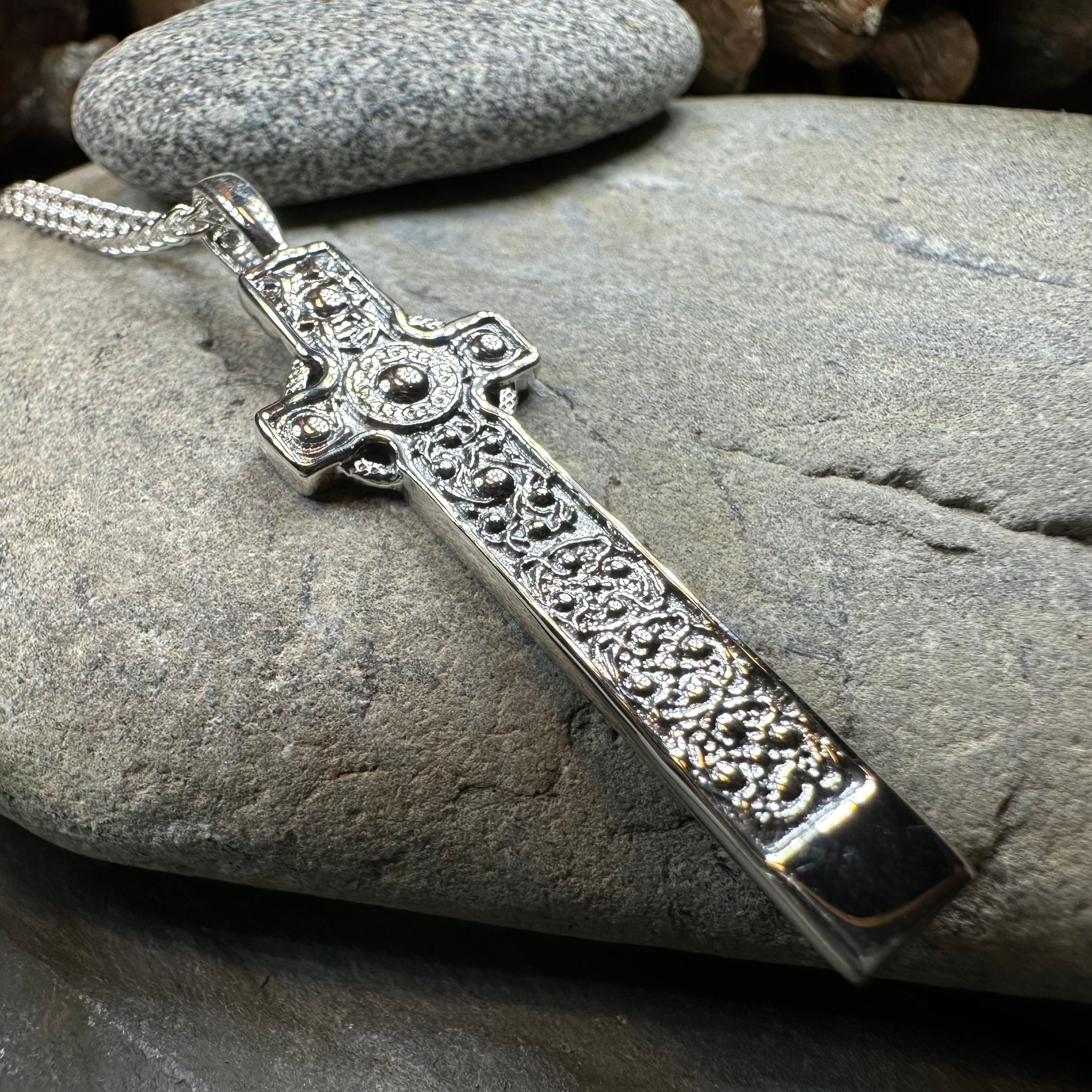 Saint Martin's Celtic Cross Necklace