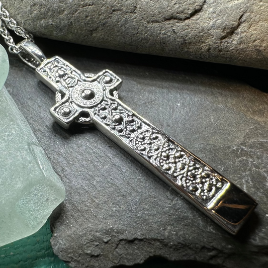 Saint Martin's Celtic Cross Necklace