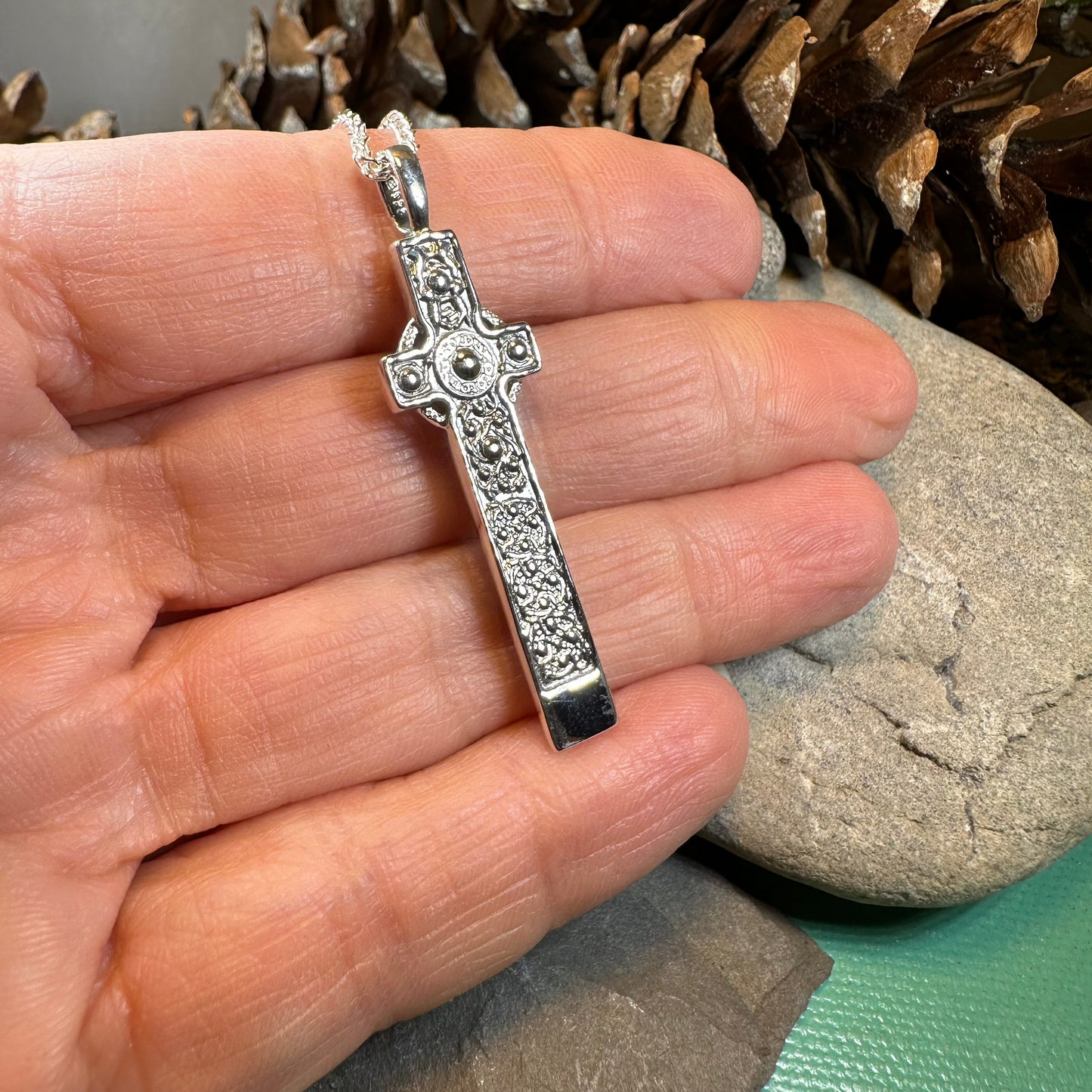 Saint Martin's Celtic Cross Necklace