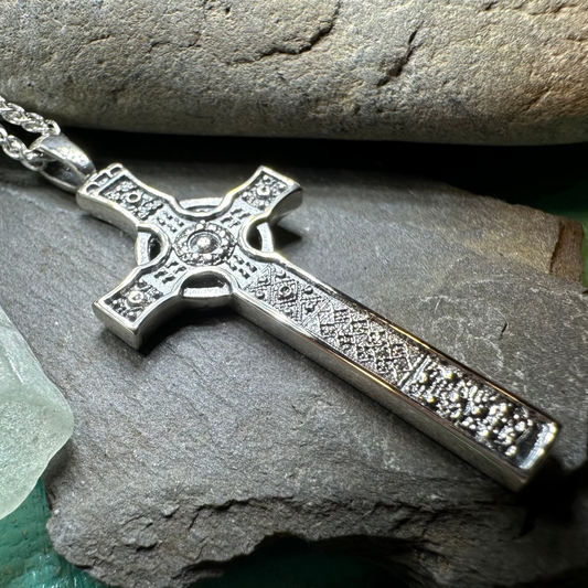 Saint John's Celtic Cross Necklace