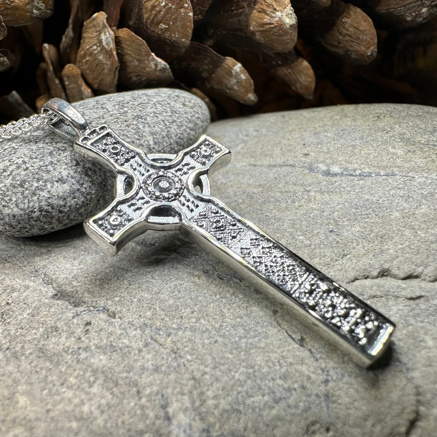 Saint John's Celtic Cross Necklace