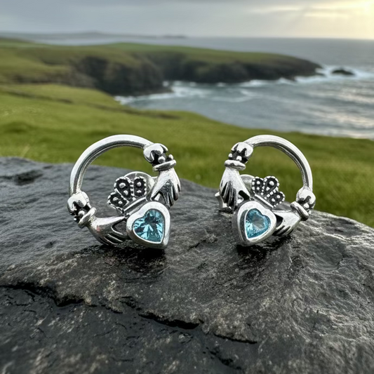 Cheerful Claddagh Earrings