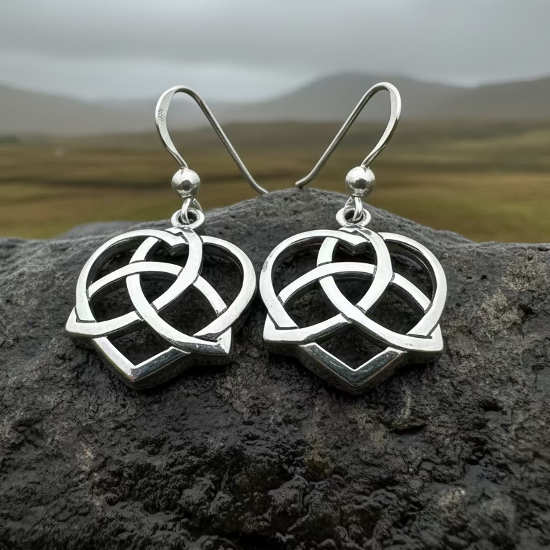 Trinity Love Knot Earrings
