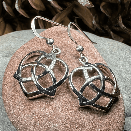 Trinity Love Knot Earrings - 