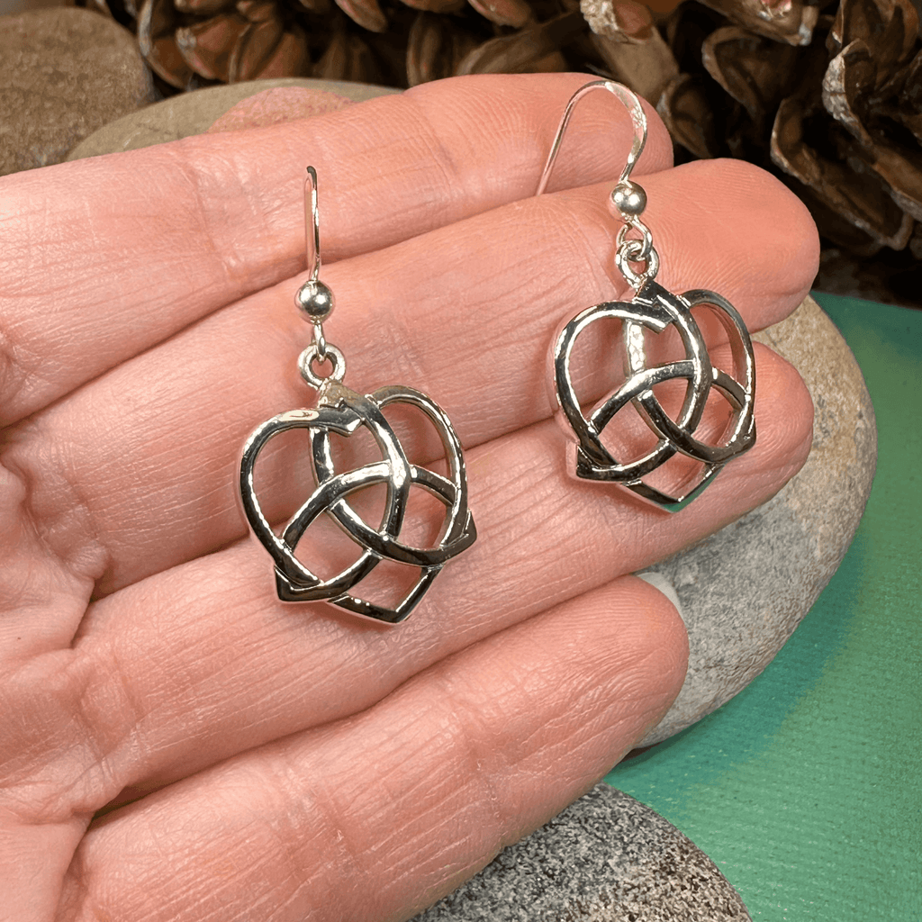 Trinity Love Knot Earrings - 