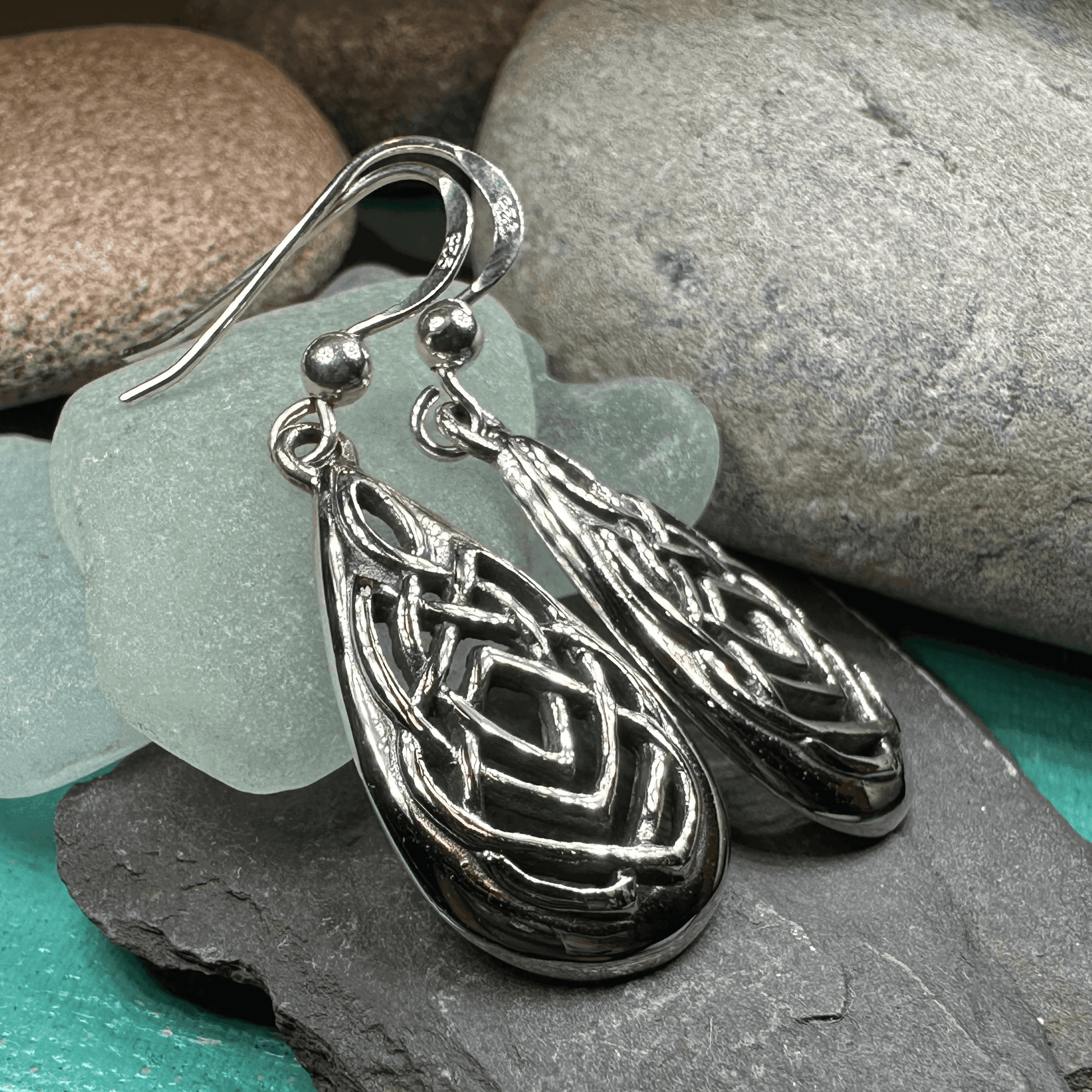 Salia Celtic Knot Earrings - 