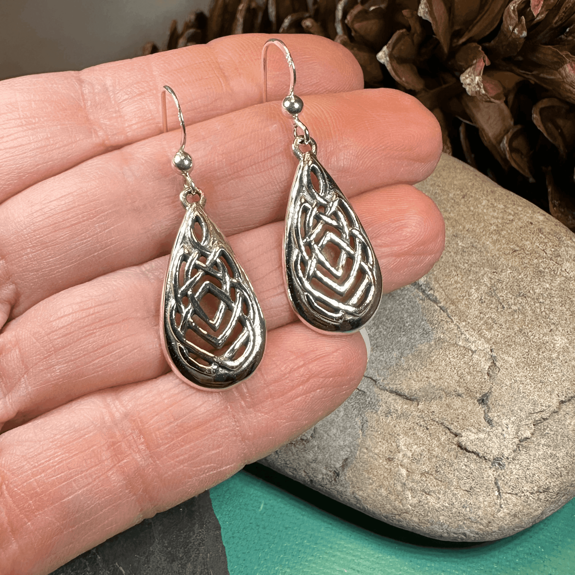 Salia Celtic Knot Earrings - 