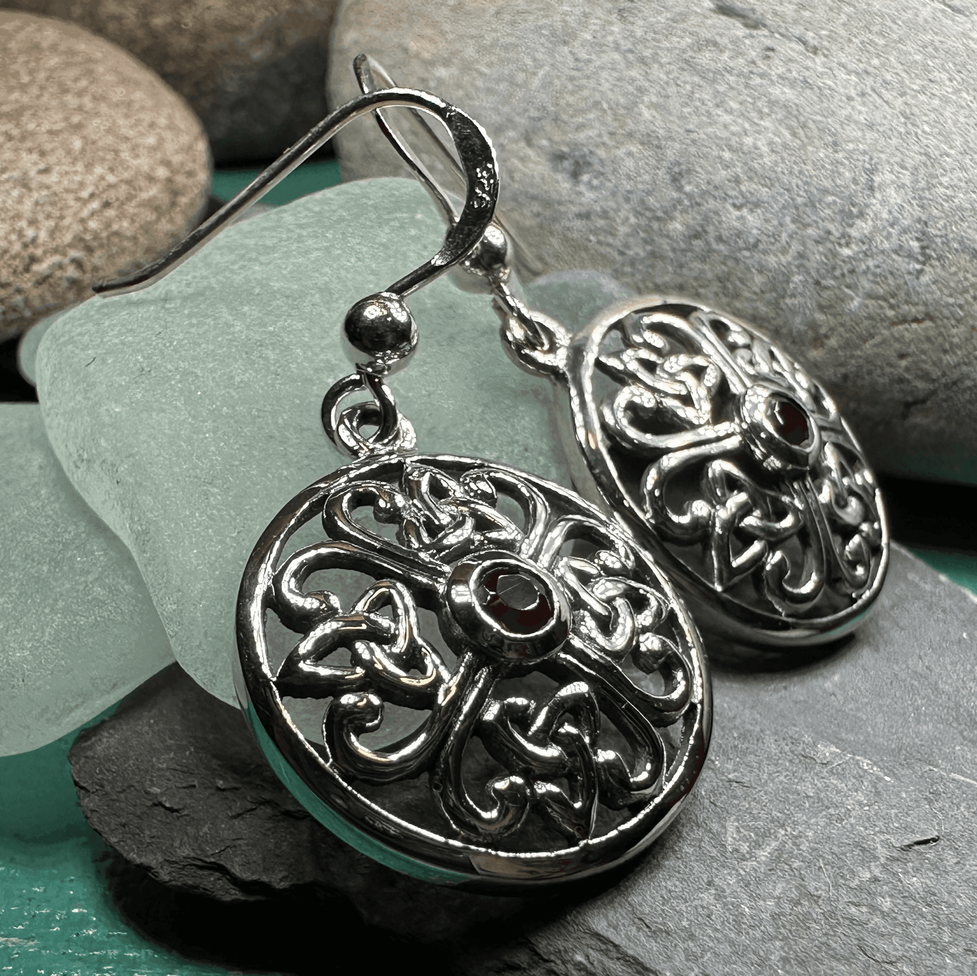 Ariadne Trinity Knot Earrings - 